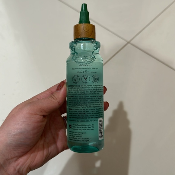 NEW Raw Sugar Rosemary Vinegar Hair Rinse - Picture 2 of 3